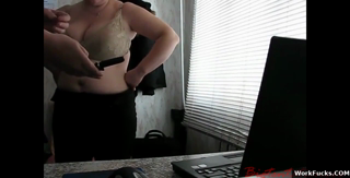 Russian Boss Rushing To The Thick Secretary In The Officeworkfucks.com